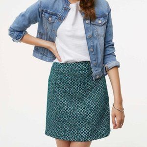 Ann Taylor LOFT Jacquard Mini Skirt